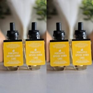 4 Pineapple Upside Down Cake Wallflower Refills by Bath and Body Works